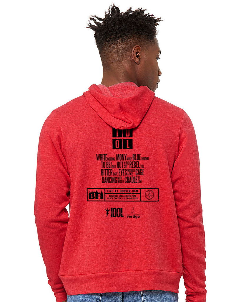 The Dam Hoodie Red