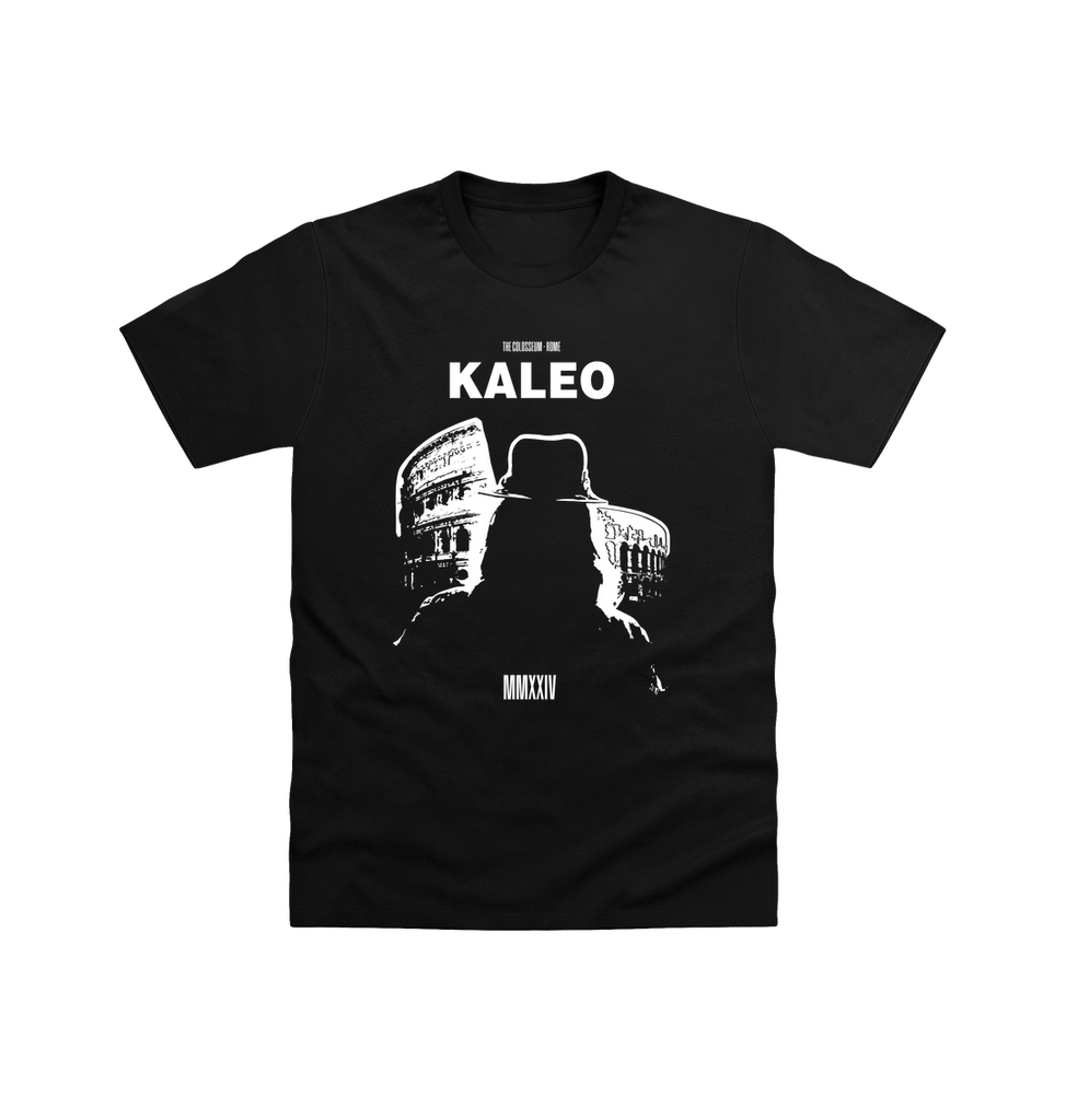 Black Black KALEO Colosseum Event T Shirt